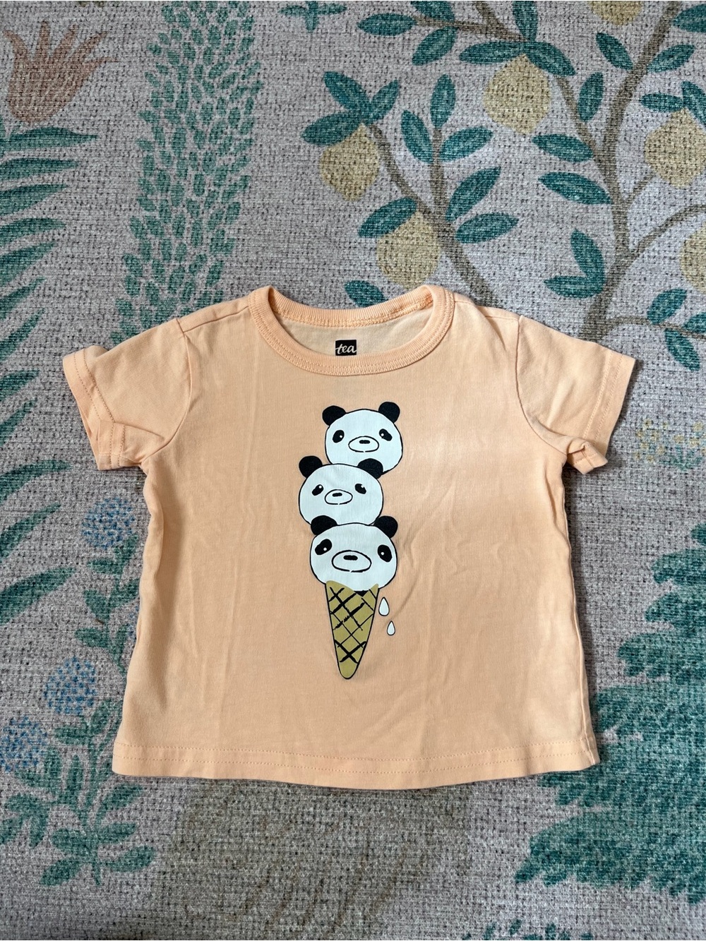 Tea Collection Panda Ice Cream Graphic Tee, 9-12m